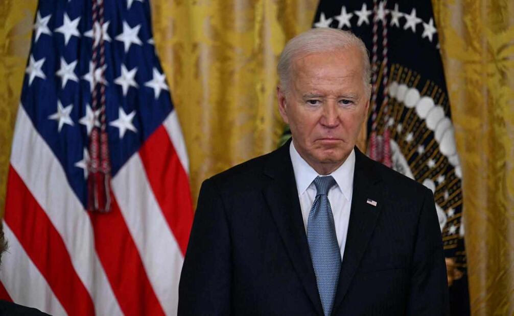 Biden confesó que tiene que dormir más y que evitará organizar eventos después de las ocho de la tarde. Foto: AFP