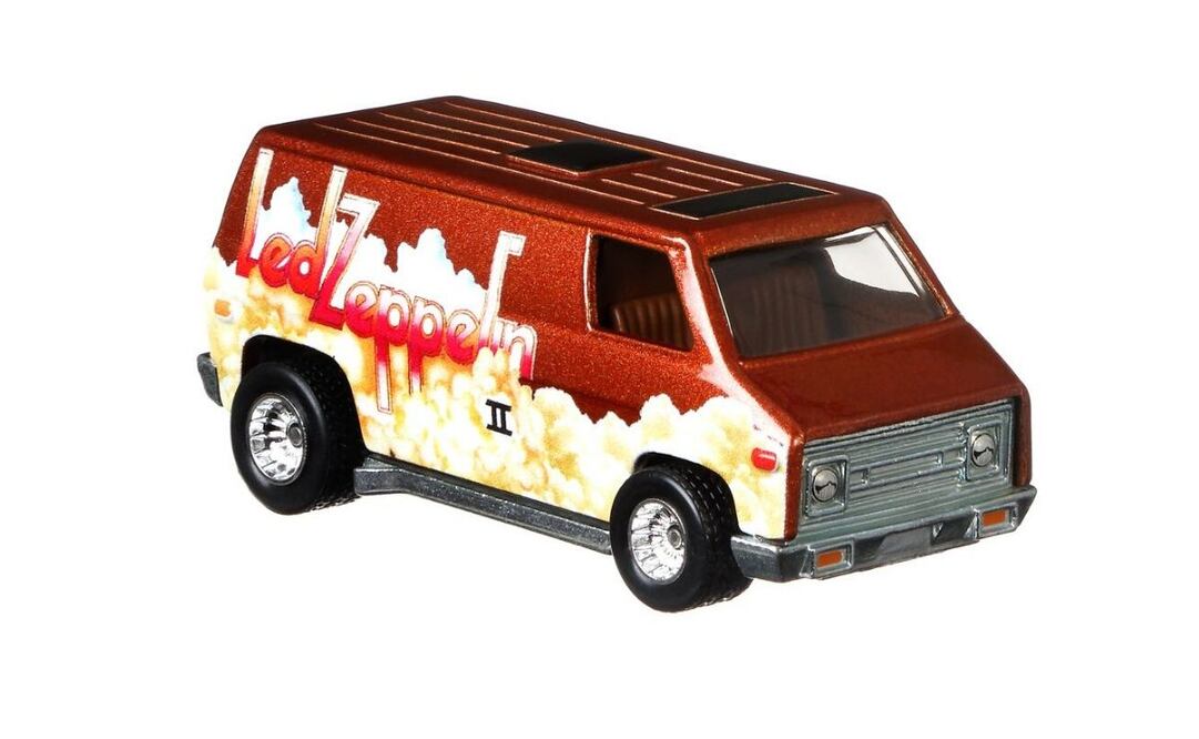 Hot Wheels rinde homenaje a Led Zeppelin con 5 modelos 