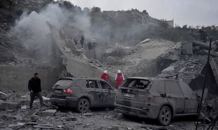 Israel lanza fuerte oleada de bombardeos contra varios puntos del sur del Líbano; reportan al menos una persona muerta