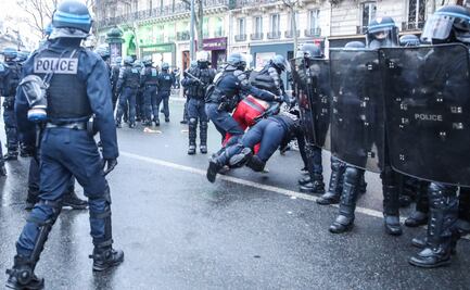 Varios detenidos en las marchas contra la ley de seguridad en Francia
