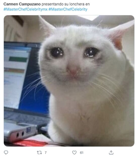 MasterChef Celebrity: Los mejores memes no perdonan la salida de Carmen Campuzano