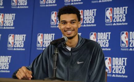 Wembanyama agradeció a las leyendas Ginóbili, Duncan y Robinson por recibirlo en San Antonio