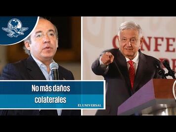 AMLO afirma que en la estrategia de Calderón se produjeron más muertos que detenidos