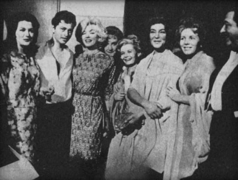 ¿Quién recibió a Marilyn Monroe en su casa cuando la actriz vistió México?