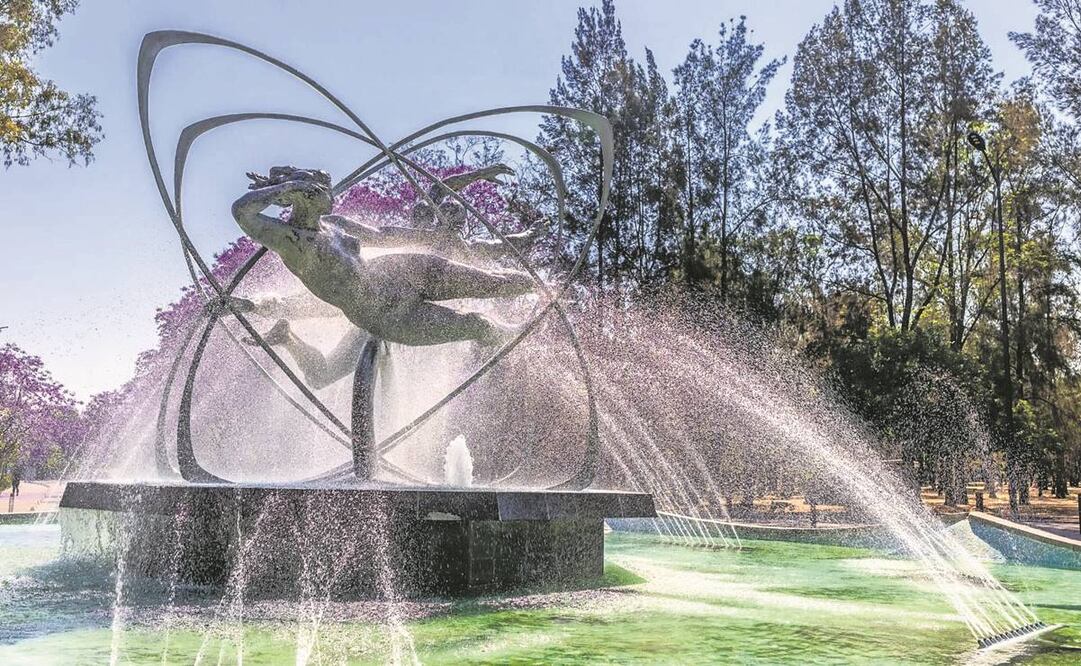 conocida como Media Luna, tenía cerca de 20 años sin funcionar; los trabajos de restauración incluyeron cambio de componente del sistema de alimentación eléctrica e hidráulica. Foto: Especial.
