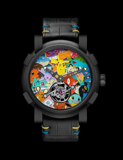 Pikachu se instala en un tourbillon
