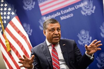 “Trabajamos con México con respeto mutuo”: Rahul Gupta, de Política de Drogas de EU