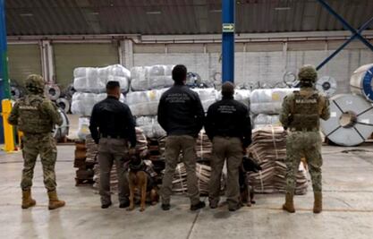 Hallan una tonelada de marihuana oculta en asientos para autos en Colima