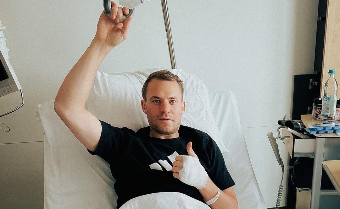 Neuer en el hospital / FOTO: 