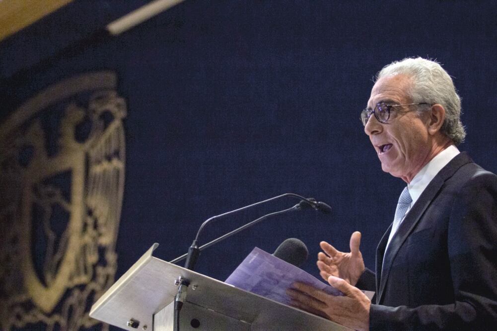Ernesto Zedillo durante la presentación del informe de ONU. (GALO CAÑAS CUARTOSCURO)