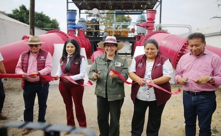Rehabilitan pozo Benito Juárez y cárcamos en Ecatepec; beneficiará a más de 120 mil habitantes