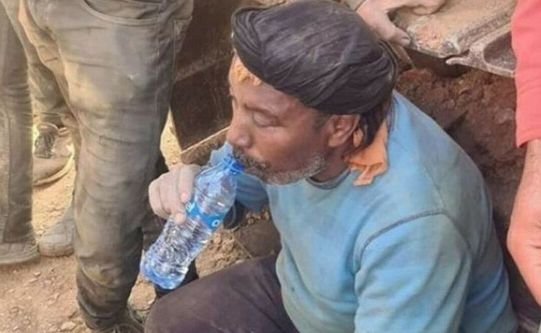 “Ali del desierto” fue ovacionado en el lugar del rescate por su trabajo.  Foto: LA NACION 