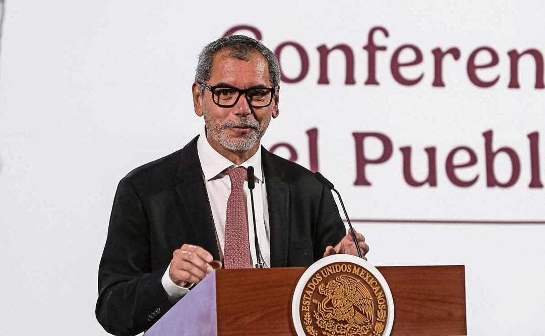 El subsecretario de Hacienda, Édgar Amador Zamora, explicó la semana pasada que el Plan Nacional de Desarrollo 2025-2030 tiene cuatro ejes. Foto: Archivo EL UNIVERSAL