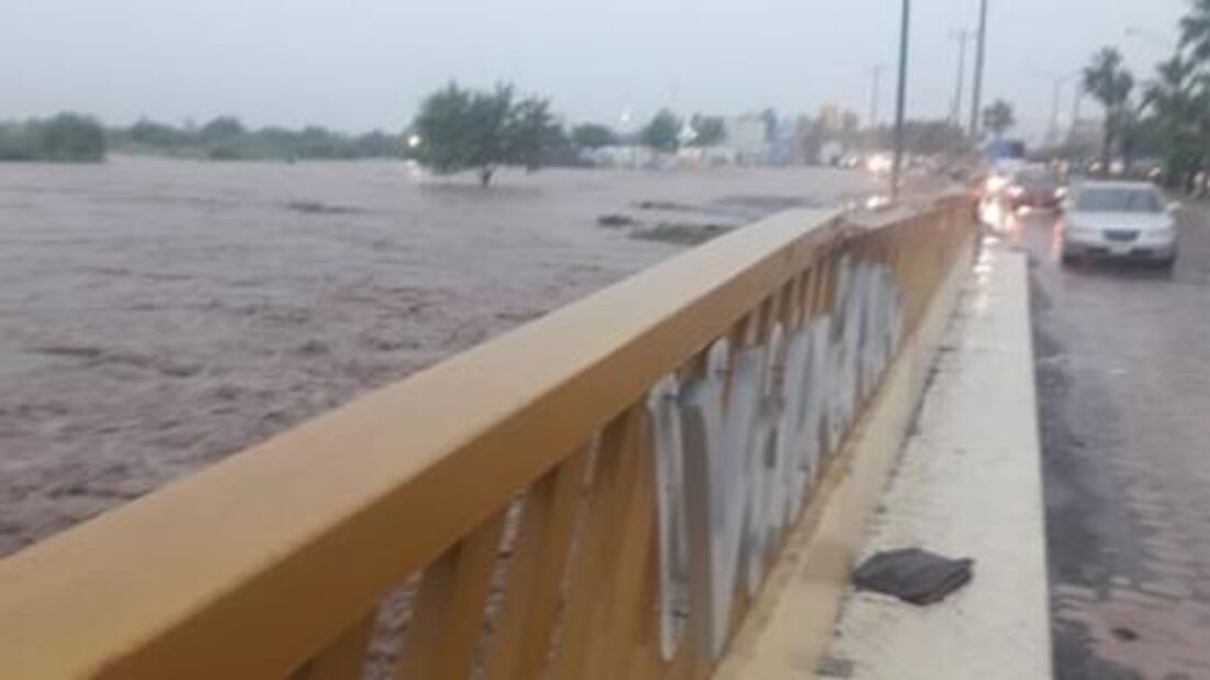 Sinaloa, Sonora y Baja California Sur bajo el agua por fuertes lluvias
