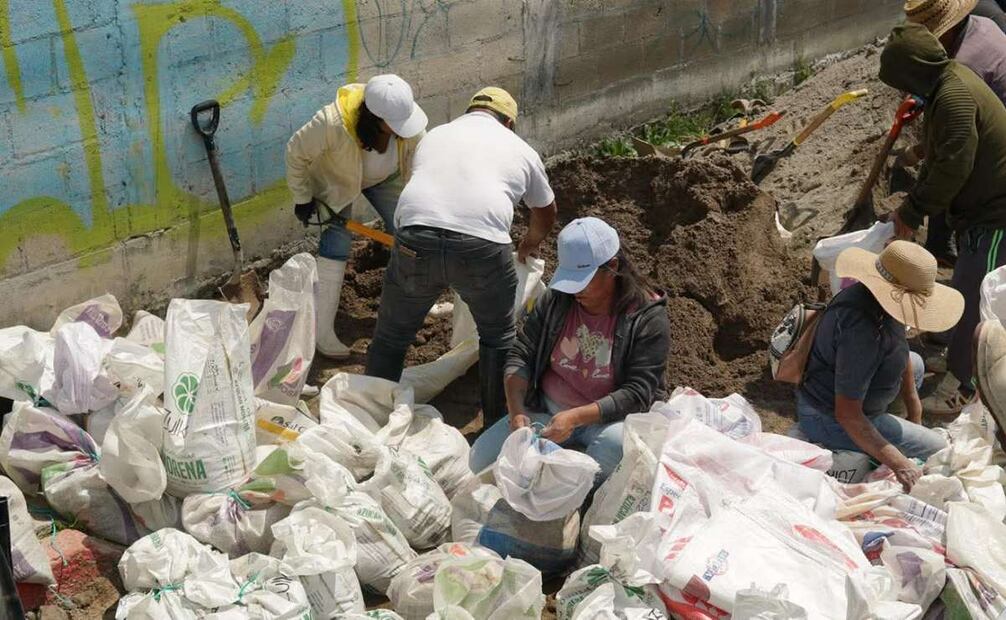 Con las intensas lluvias también se han atendido reportes ciudadanos
Foto: Especial.