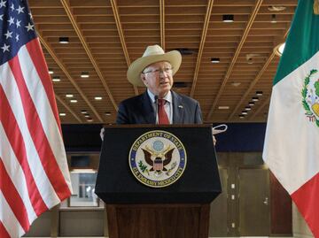 Ken Salazar responde a Gertz Manero por información sobre “El Mayo Zambada”; “sí hemos tenido comunicación con la FGR”, asegura
