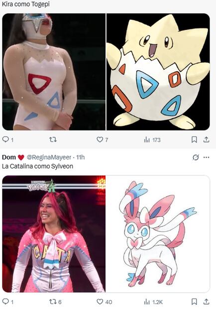 Leyendas Pokémon Z-A x CMLL: Los mejores looks que dejó el evento de lucha libre inspirados en el videojuego. Fuente: X