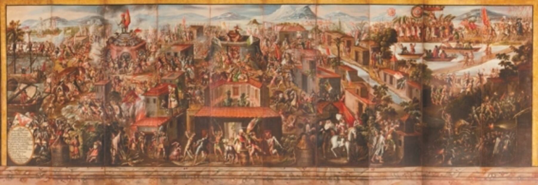El arte sincrético que nació del mundo indígena