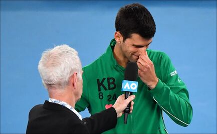 Djokovic rompe en llanto al hablar de Kobe Bryant en Australia