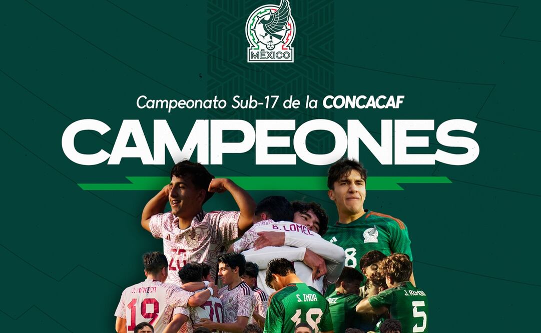 México derrotó a Estados Unidos en la final del Premundial / Foto: Selección Mexicana