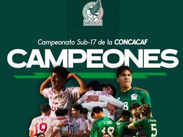 México vuelve a ser campeón sub 17; estos son todos los logros en esa categoría