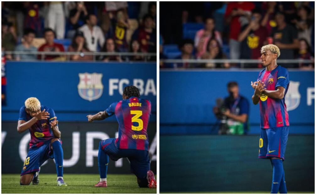 Durante el Trofeo Joan Gamper, los fanáticos sospecharon acerca de un romance secreto entre ambos personajes, incluso mencionaron que la celebración del futbolista fue en honor a Nicki. Foto: Instagram