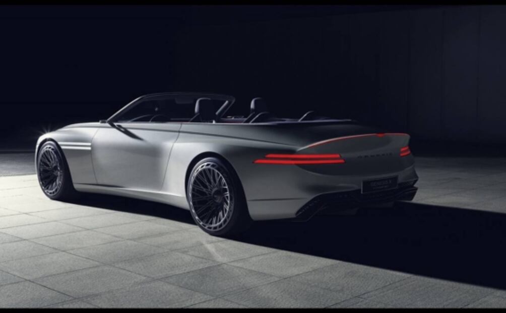 Este es el concepto del Genesis X Convertible