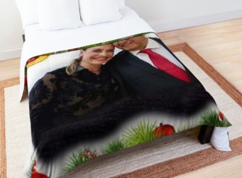Comparten los modelos de las cobijas de AMLO "para el frío", como las que quiere Elizabeth García Vilchis 
