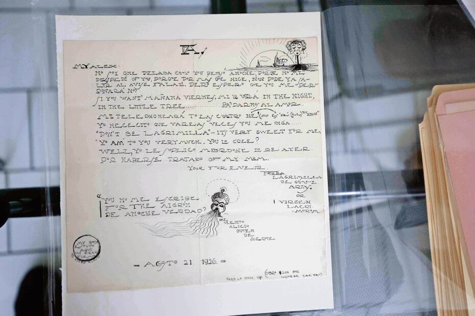 Carta donde Frida Kahlo le pide disculpas a su novio Alex (agosto de 1926). Archivo Alejandro Gómez Arias. Crédito: Diego Simón Sánchez / El Universal