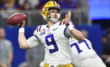 Burrow, en busca de una temporada histórica en la NCAA