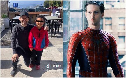 ¡Cumplió su sueño! Niño conoce a Tobey Maguire, el primer "Spider-Man"