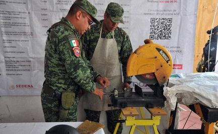 Captan más de mil armas de fuego y casi 50 granadas en programa de canje en Edomex