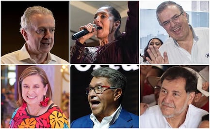 Las corcholatas presidenciales y el Frente opositor, este 14 de agosto, minuto a minuto