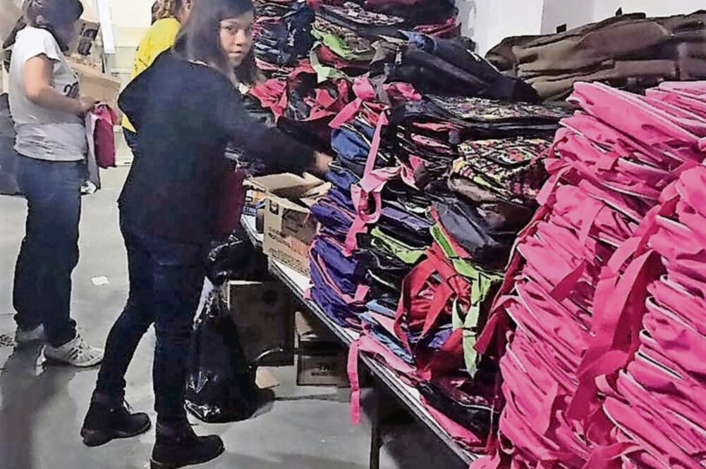 Los inconformes mostraron imágenes de supuesta entrega de apoyos por parte de la demarcación; la delegada lo negó rotundamente (ESPECIAL)