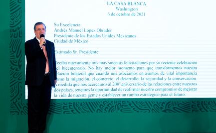 Biden agradece a AMLO en carta por Jóvenes Construyendo el Futuro y Sembrando Vida