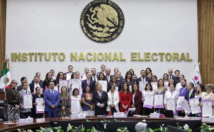 Candidatos sin promedio mínimo consiguen cargo en PJ; INE entrega constancias de mayoría a 45