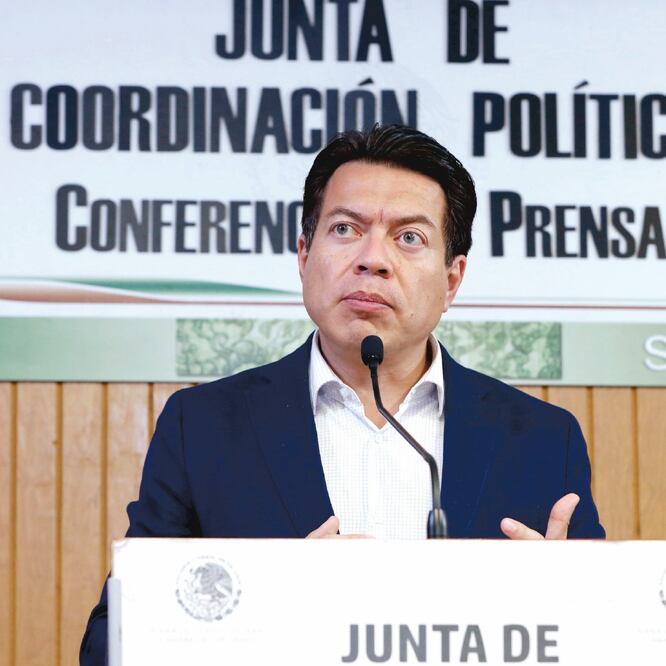 Mario Delgado señaló que se utilizará el programa Prepa Sí para dar la beca universal. (Archivo El Universal)