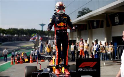Verstappen gana la pole position en Gran Premio de Brasil