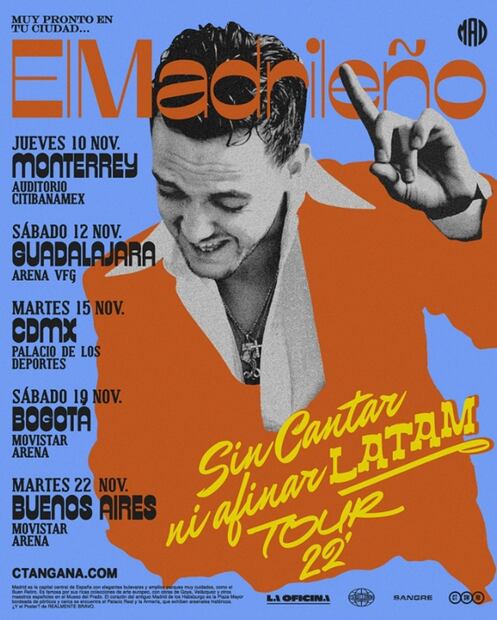 C. Tangana en CDMX: fechas, boletos y todo lo que tienes que saber del concierto