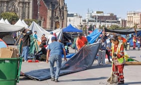 CNTE levanta paro y abandona el Zócalo de la CDMX; quedaron sin solución a sus demandas, acusan