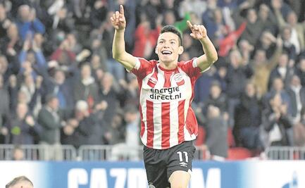 PSV recuerda los grandes momentos del Chucky Lozano
