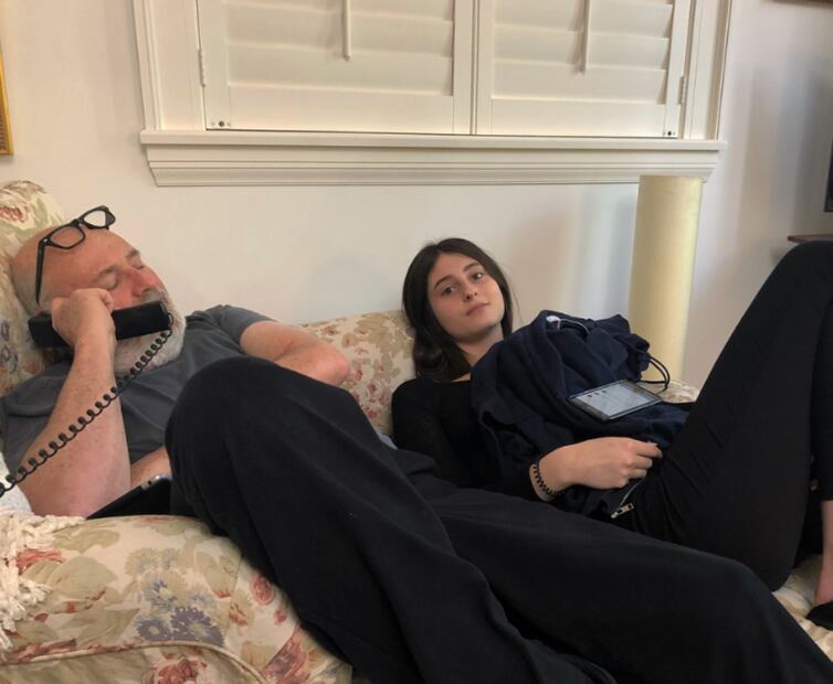 Romy y Rob Reiner.
Foto: Instagram