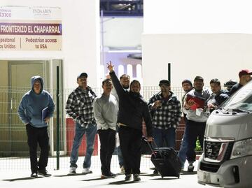 Primeros deportados detenidos en redadas de Trump llegan a Tijuana; “nos agarraron trabajando”, cuentan