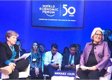Habrá crecimiento en México, ofrece SE a inversionistas de Davos