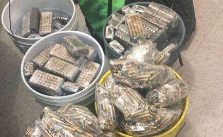 Aseguran 31 mil cartuchos útiles durante operativo en domicilio de Tecámac