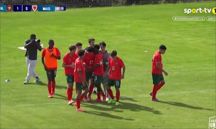 Cristiano Ronaldo Jr marcó su primer gol con la selección sub-16 de Portugal