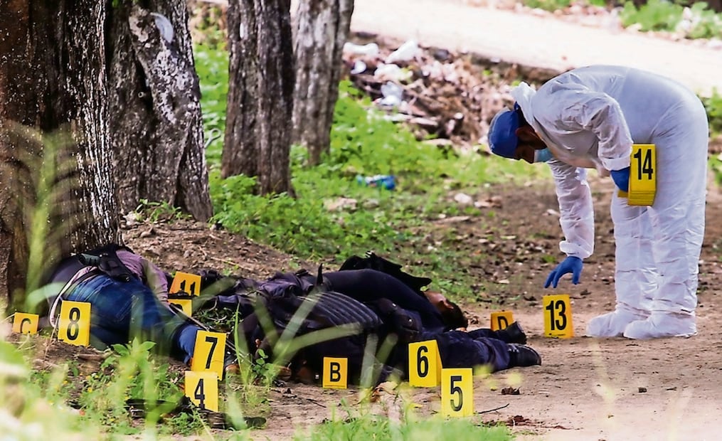 Entre los elementos asesinados están el secretario de Seguridad Pública municipal, Alfredo Alonso López, y el director de la Policía, Honorio Salinas Garay. Foto: Carlos Carbajal | Cuartoscuro