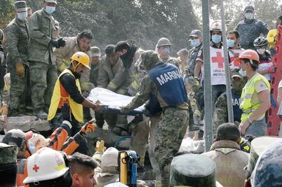 La tragedia mostró su dimensión al otro día