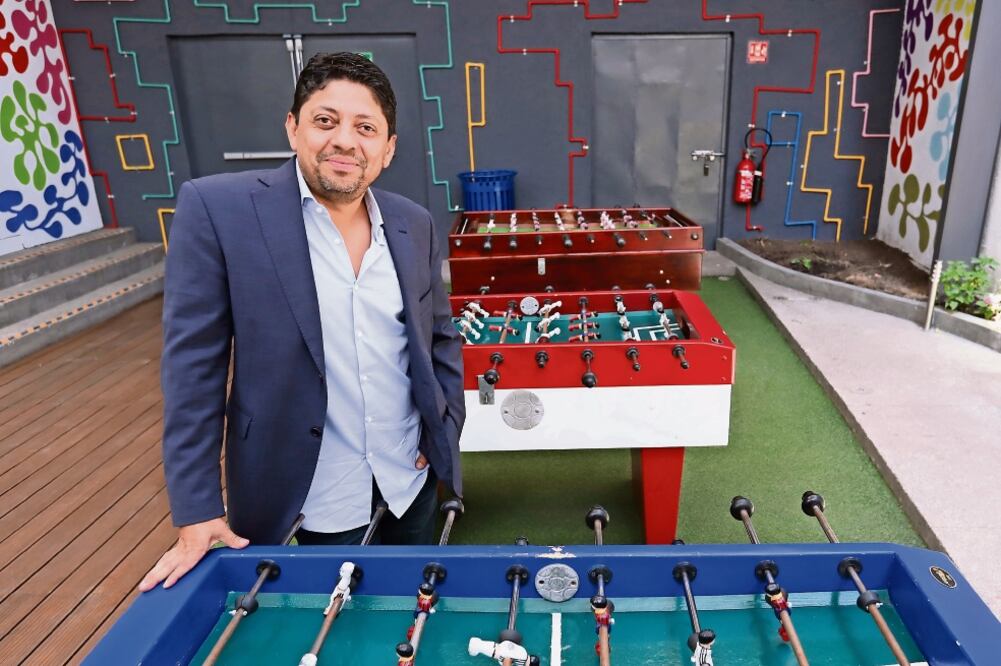 Alfredo Bernacchi, director de mercadotecnia de Edenred, dijo que el nuevo sexenio puede mejorar el uso de dinero público como lo hace la IP. Foto: BERENICE FREGOSO. EL UNIVERSAL