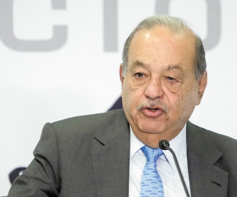 Carlos Slim Helú. Foto: Archivo/EL UNIVERSAL